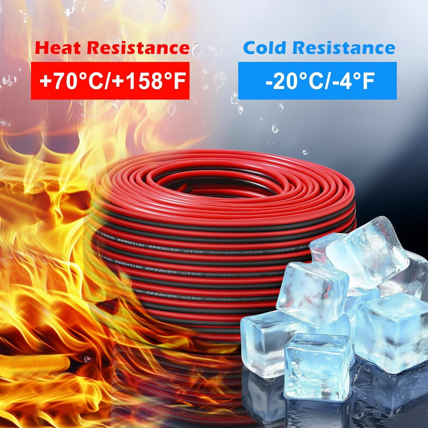 Elevate Your Lighting with the 100FT Dual Color 22AWG Extension Cord for LED Strip Solutions