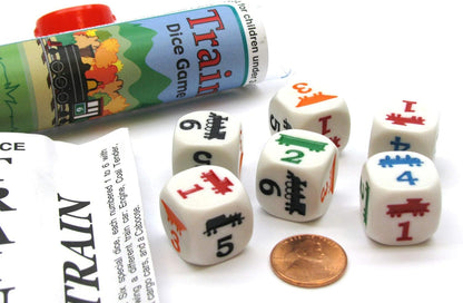 Train-Inspired Dice Game