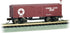 Bachmann Old-Time Box Car from Union Line N scale model train collection, detailed vintage freight car on track.