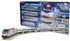 Bachmann Trains Amtrak City Sprinter HO scale electric train set with locomotive and passenger cars on track
