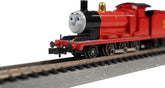 Bachmann Trains Thomas & Friends N scale James the Red Engine model train, detailed and colorful for collectors and train fans.