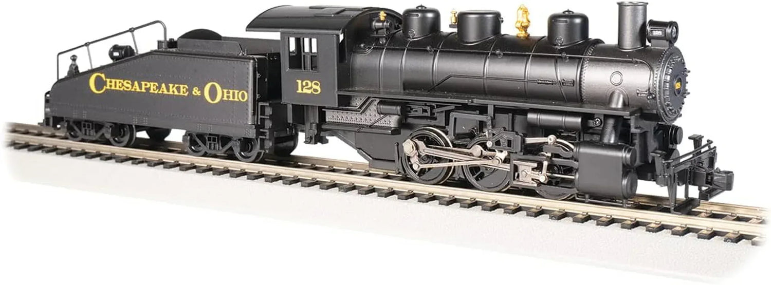 Bachmann USRA 0-6-0 HO scale model locomotive with smoke and slope tender, Chesapeake & Ohio® 