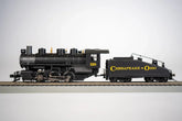Bachmann USRA 0-6-0 HO scale locomotive with smoke and slope tender, Chesapeake & Ohio® 