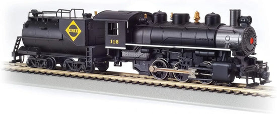 HO Scale Bachmann USRA 0-6-0 locomotive with smoke and Vanderbilt tender, Erie 