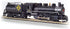 HO Scale Bachmann USRA 0-6-0 locomotive with smoke and Vanderbilt tender, Erie 