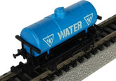 Bachmann N scale water tank for model trains, detailed model train accessory with realistic weathered finish.