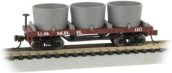 N Scale Vintage U.S. Military Railroad Water Tank Car - A Timeless Enhancement for Your Model Train Collection - BYMRR Train Store