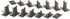 HO scale Bachmann Trains 14-piece E-Z Track graduated pier set with gray concrete piers and track components for model train layout