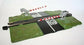 HO scale Bachmann Trains E-Z Track crossing gate, medium size, with detailed rail and gate components for model train layout.