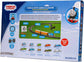 Bachmann Trains Thomas & Friends electric train set with Thomas, Annie, and Clarabel on HO scale tracks, detailed model railway scene