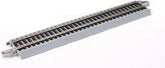 Bachmann Trains HO Scale 9-inch straight E-Z Track section with nickel silver rails and gray roadbed, 4-pack for model train layout