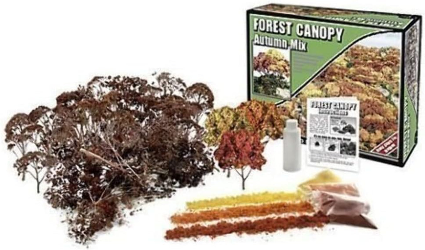 Woodland Scenics Autumn Mix Forest Canopy Model WSC F1663