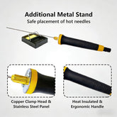 Auxruen 30W hot wire foam cutter kit with a heated wire, handle, and power cord for DIY foam carving and craft projects.