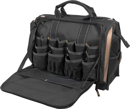 Ultimate 50 Pocket Multi-Compartment Tool Bag for Professionals and DIY Enthusiasts