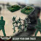 USA Electric Express Train Set for Children Ages 4-8 - Military-Themed Polar Train Model with Helicopter, Tank, Soldiers, and Tracks - Ideal Birthday Gift for Boys Ages 2-4
