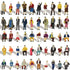 Evemodel HO Scale Painted Passenger Figures - Seated and Standing 1:87 Model Train Accessories (P8715) - BYMRR Train Store