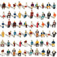 Evemodel HO Scale Painted Passenger Figures - Seated and Standing 1:87 Model Train Accessories (P8715) - BYMRR Train Store