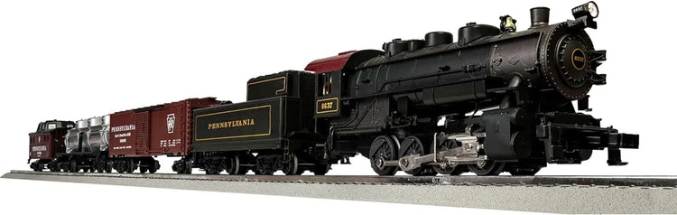 Pennsylvania Flyer Electric O Gauge Train Set Featuring Bluetooth 5.0 and Remote Control - BYMRR Train Store