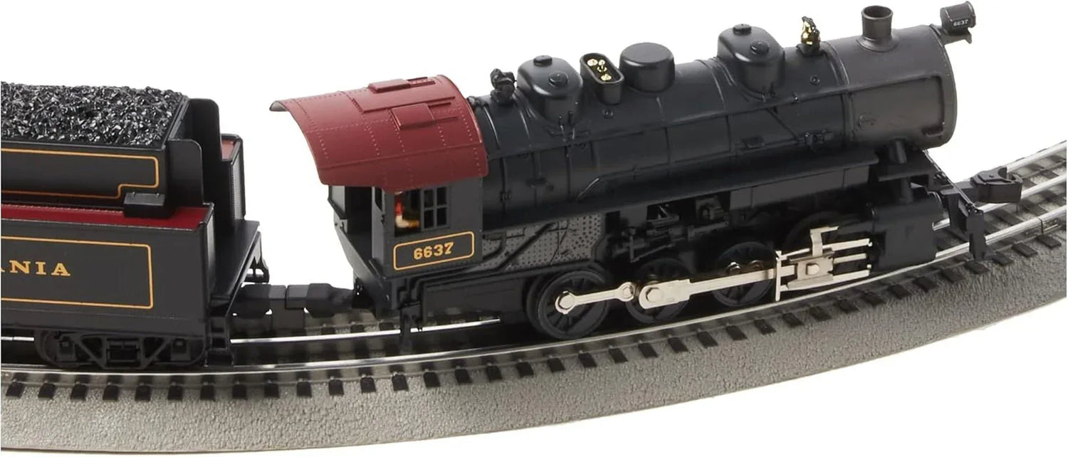 Pennsylvania Flyer Electric O Gauge Train Set Featuring Bluetooth 5.0 and Remote Control - BYMRR Train Store