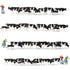 HO scale 1:87 model train farm set with horses, cows, figures, and farm accessories from Evemodel, by BYMRR Train Store.