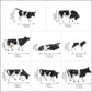 HO scale model train farm set with horses, cows, figures, and farm scenery in detailed 1:87 scale by Evemodel.