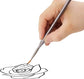 12-piece brown miniature paint brush set for oil and acrylic painting by BYMRR Train Store, featuring fine detail brushes on a white background.