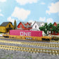 Evemodel HO Scale 1:87 40Ft Well Car with 20&