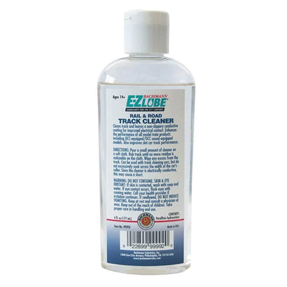 Bachmann 99992 Rail and Road Track Cleaner bottle with label, 60 oz, used for cleaning model train tracks and roads