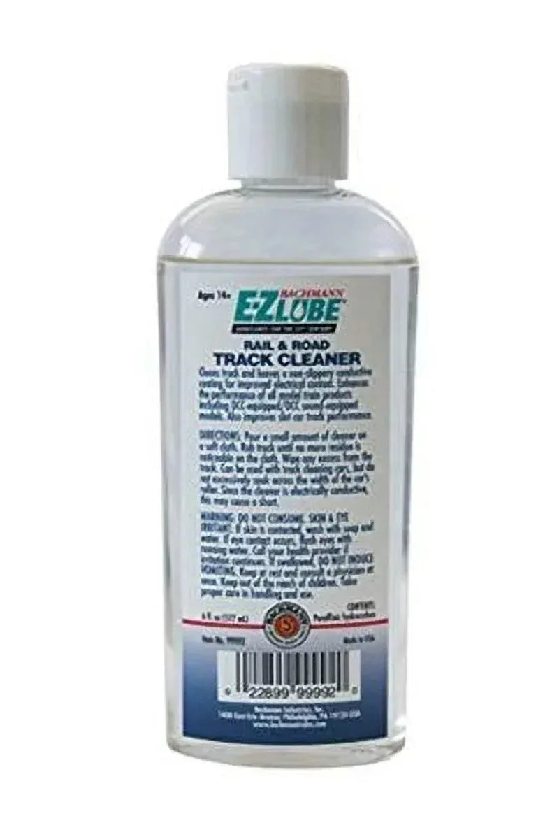 Bachmann 99992 Rail and Road Track Cleaner 60 oz bottle for model train tracks, used for cleaning and maintenance.