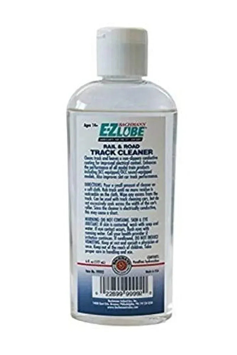 Bachmann 99992 Rail and Road Track Cleaner bottle showing its 60 oz size and label for train track maintenance.