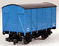 HO scale Bachmann Trains ventilated van freight car with detailed roof vents and side doors for model train setup.
