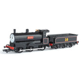 HO scale Douglas locomotive with animated eyes for model railways, featuring detailed design and realistic features.