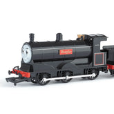 HO scale Douglas locomotive with animated eyes for model railways, featuring detailed design and realistic movement.