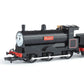 HO scale Douglas locomotive with animated eyes for model railways, featuring detailed design and realistic movement.