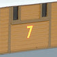 HO scale Thomas & Friends Toby the Tram Engine model with moving eyes, detailed plastic toy train by BYMRR Train Store.