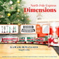 North Pole Express Holiday Train Set - 42-Piece Collection with Sound Effects - BYMRR Train Store