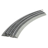 O-Gauge Fastrack O36 curved track set with four 45-degree pieces for model train layout by BYMRR Train Store