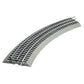 O-Gauge Fastrack O36 curved track set with four 45-degree pieces for model train layout by BYMRR Train Store