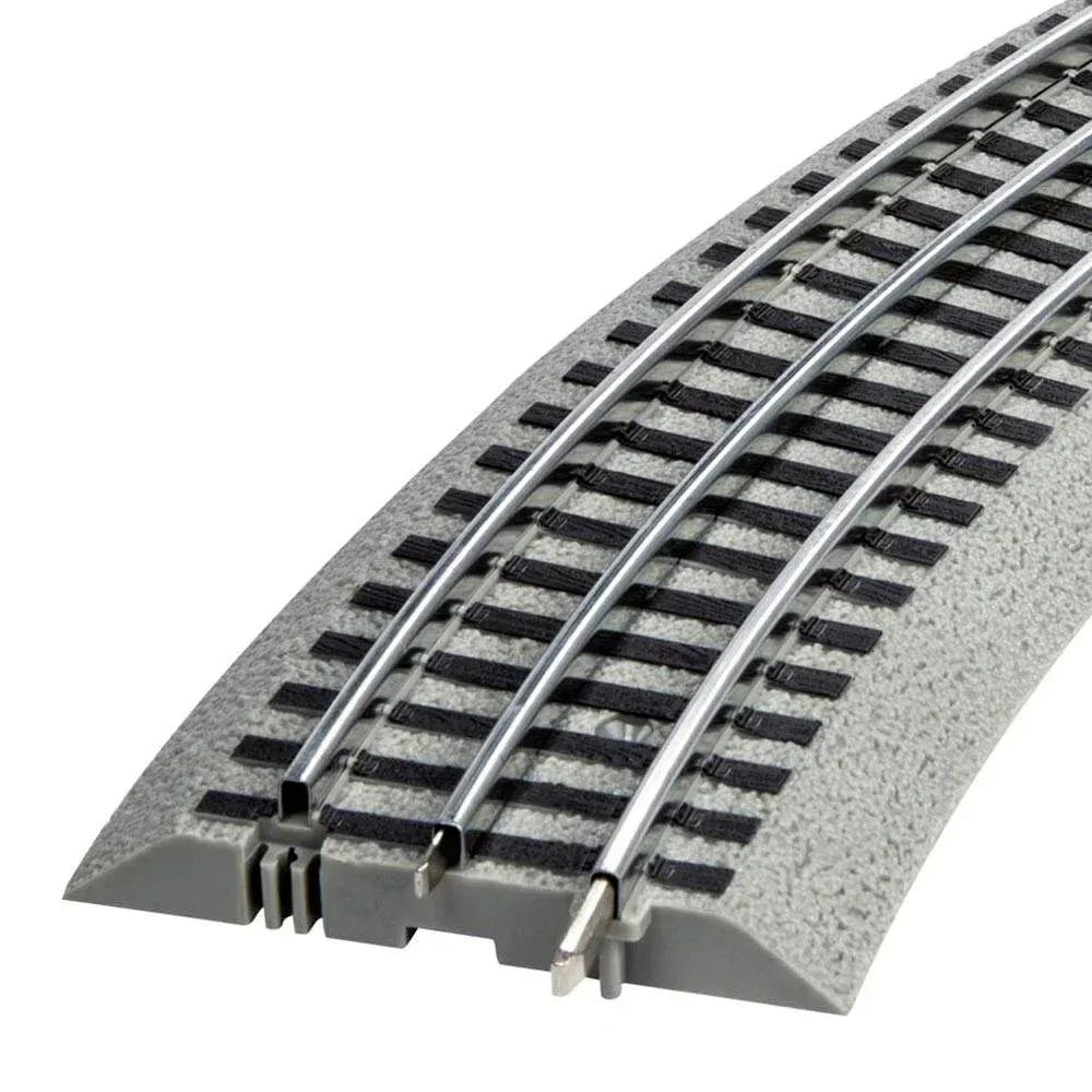 O-Gauge Fastrack O36 curved track set with four 45-degree pieces by BYMRR Train Store for versatile model train layouts