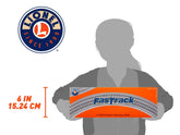 O-Gauge Fastrack O36 curved track set by BYMRR Train Store with four 45-degree pieces for versatile model train layouts.
