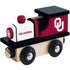 Officially Licensed NCAA Oklahoma Sooners Wooden Toy Train Engine for Children by Masterpieces - BYMRR Train Store