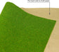Artificial grass mat by BYMRR Train Store, 40x100cm, green model scenery turf for craft and decoration projects.