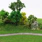 Artificial grass mat by BYMRR Train Store, green model scenery turf, 40x100 cm for craft and decoration projects.