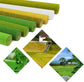 Artificial green grass mat for model scenery, 40x100cm, by BYMRR Train Store, ideal for craft and decoration projects.