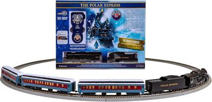 Polar Express Lionchief 2-8-4 Bluetooth HO Scale Model Train Set with Remote Control - BYMRR Train Store