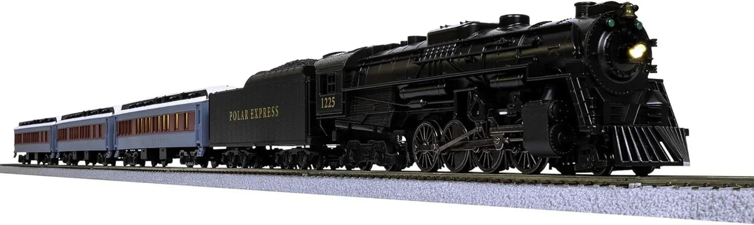 Polar Express Lionchief 2-8-4 Bluetooth HO Scale Model Train Set with Remote Control - BYMRR Train Store
