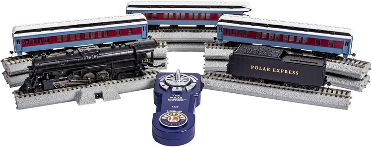 Polar Express Lionchief 2-8-4 Bluetooth HO Scale Model Train Set with Remote Control - BYMRR Train Store