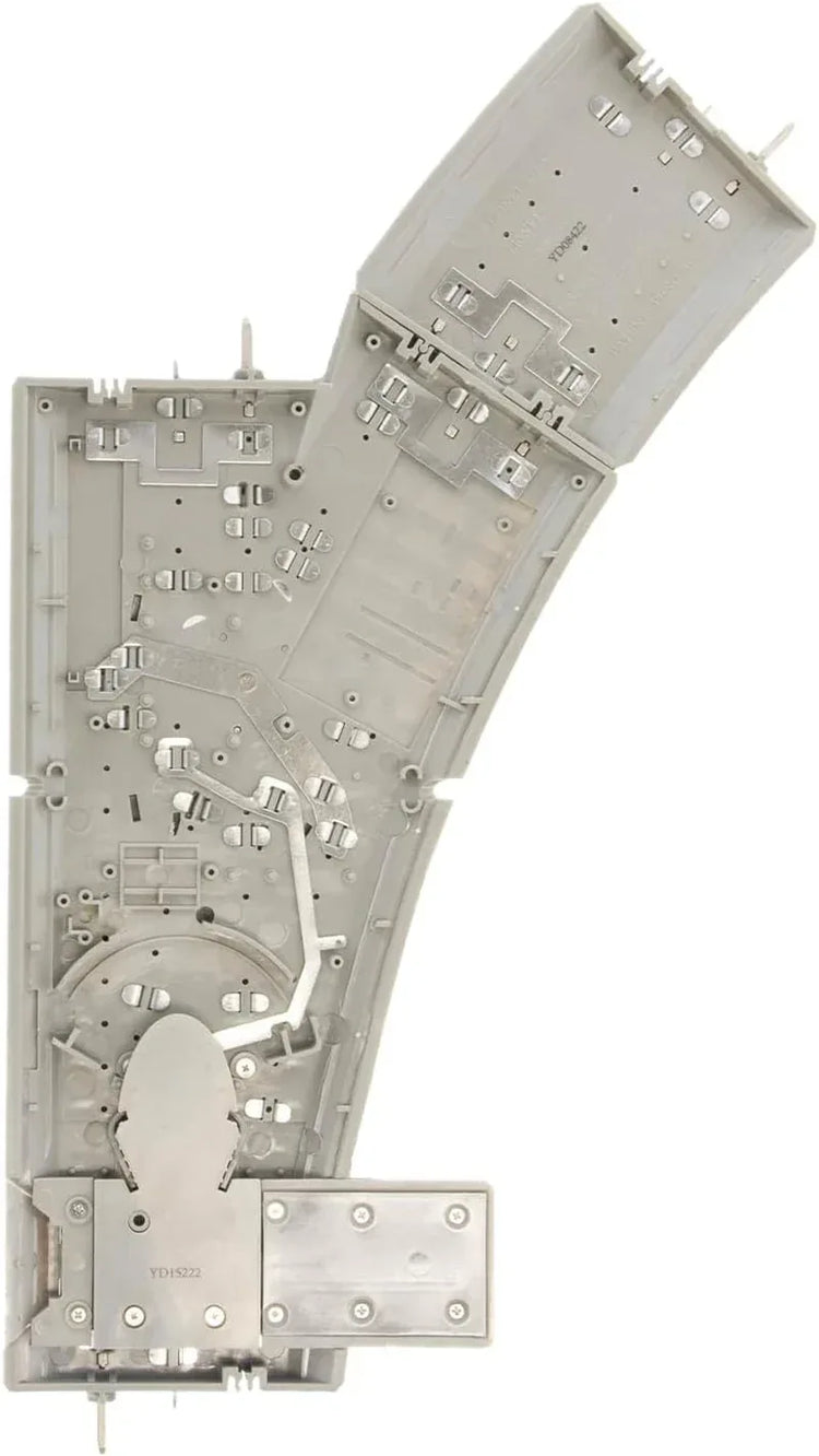Fastrack 036 Electric O Gauge Left-Hand Manual Switch for model train tracks, suitable for ages 14 and up.