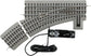 Fastrack 036 Electric O Gauge Left-Hand Manual Switch for model train tracks, suitable for ages 14 and up.