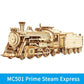 Robotime 3D Wooden Puzzle Prime Steam Express Model DIY Kit - BYMRR Train Store